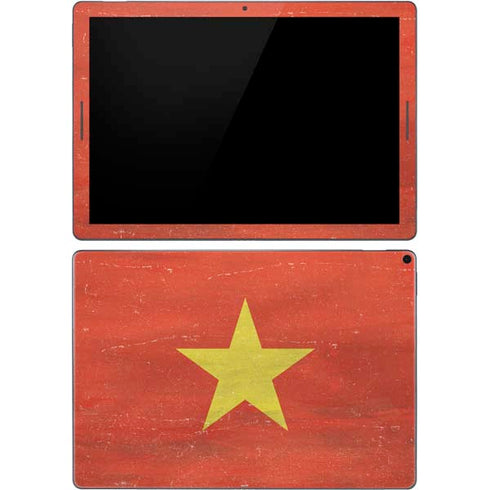 Vietnam Flag Distressed Google Pixel Slate Skin